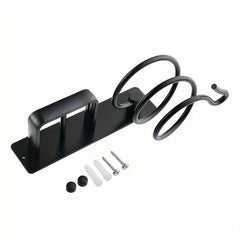Wall Mounted Hair Dryer And Straightener Holder
