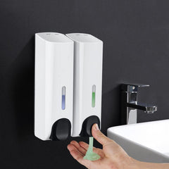 2pcs Wall Mounted Soap Dispenser Bathroom Accessories