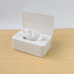 Dustproof Disposable Face Mask Box Tissue Storage Box with Lid