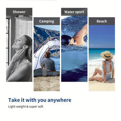 Soft Microfiber Lightweight Beach Towel Quick Dry Water Absorbent Geometric
