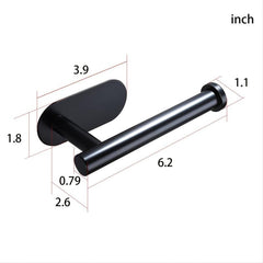 Self Adhesive Toilet Paper Holder 3 Pack SUS 304 Stainless Steel