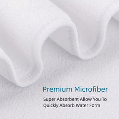 Microfiber Beach Towel Striped Pattern Lightweight & Absorbent