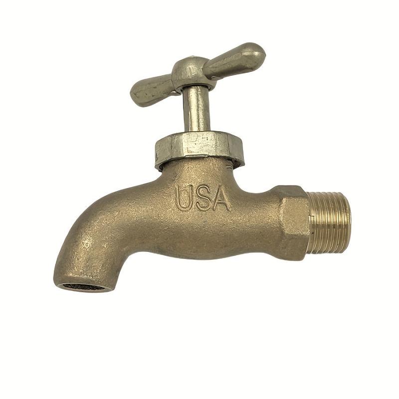 Brass Faucet Garden Water Faucet Outdoor Hose Faucet