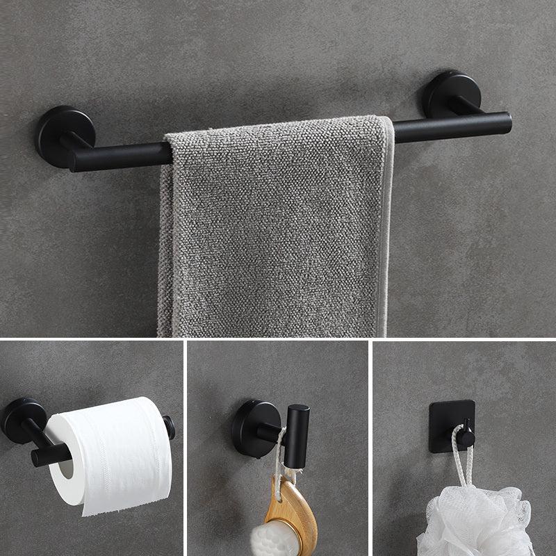 6pcs Stainless Steel Bathroom Hardware Set with Wall Mounting Brackets