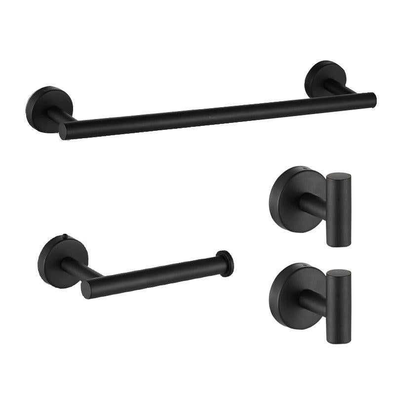 6pcs Stainless Steel Bathroom Hardware Set with Wall Mounting Brackets