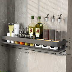 Wall Mounted Seasoning Rack Bathroom Storage Rack