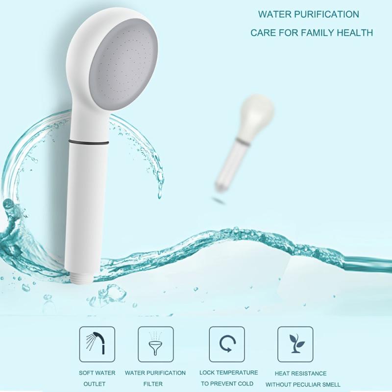 Nordic Style Shower Head Water Purification Filter Nozzle