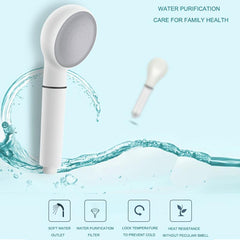 Nordic Style Shower Head Water Purification Filter Nozzle
