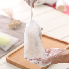 5pcs Foam Mesh Face Cleanser Soap Bag Hand Soap Bubble Mesh