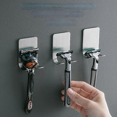 304 Stainless Steel Shaver Rack, Bathroom Shaver Shelf Beard Scraper Rack
