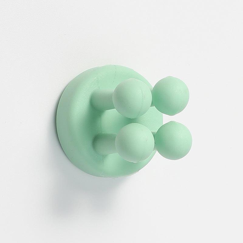 Silicone Toothbrush Holder Wall Mounted Single Hook