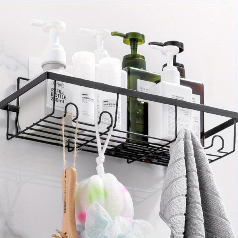 Adhesive Shower Caddy Bathroom Organizer No Drilling Required