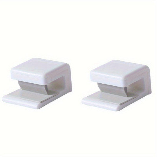 2pcs Toothpaste Toothbrush Storage Clip Wall mounted Bathroom Accessories