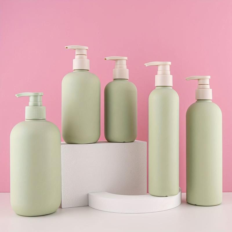 Plastic Bathroom Lotion Pump Bottled 300ML 500ML Dispenser