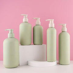 Plastic Bathroom Lotion Pump Bottled 300ML 500ML Dispenser