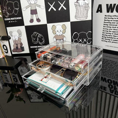 Desktop Cosmetic Storage Box Drawer Type Lip Glaze Rack