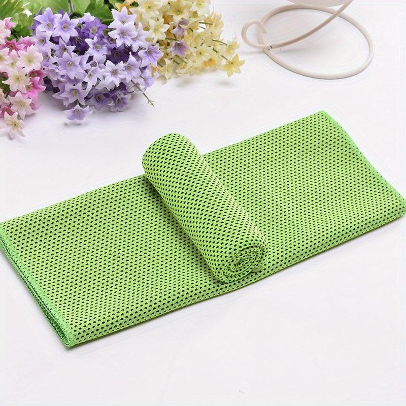 Cooling Quick Dry Fitness Towel for Yoga Running Exercise and Beach Sports