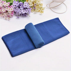 Cooling Quick Dry Fitness Towel for Yoga Running Exercise and Beach Sports