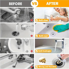 Stainless Steel Pop Up Drain Filter Universal Sink Stopper