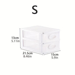 Drawer Type Storage Rack Makeup Brush Perfume Skincare Organizer