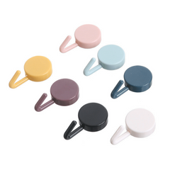 10pcs Self Adhesive Wall Hook Towel Hanger Hooks Home Storage Accessories