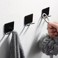 Wall Mounted Towel Hook Shaver Storage Rack Key Rack Bathroom Accessories