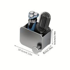 Toothbrush Storage Box Wall Mounted Shaver Comb Storage Rack