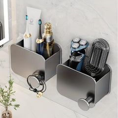 Toothbrush Storage Box Wall Mounted Shaver Comb Storage Rack