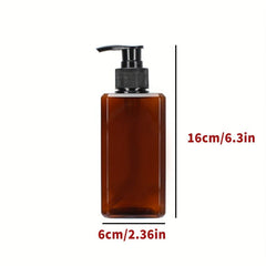 300ml Square Soap Dispenser Bathroom Pump Lotion Bottle