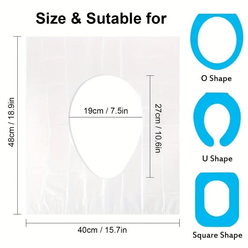 10pcs Disposable Toilet Seat Covers Public Restroom Travel Toilet Seat Covers