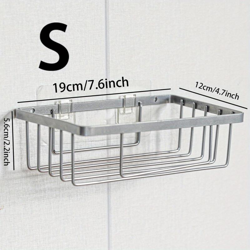 Wall Mounted Bathroom Storage Rack Hanging Shelf Organizer