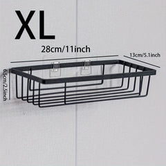 Wall Mounted Bathroom Storage Rack Hanging Shelf Organizer