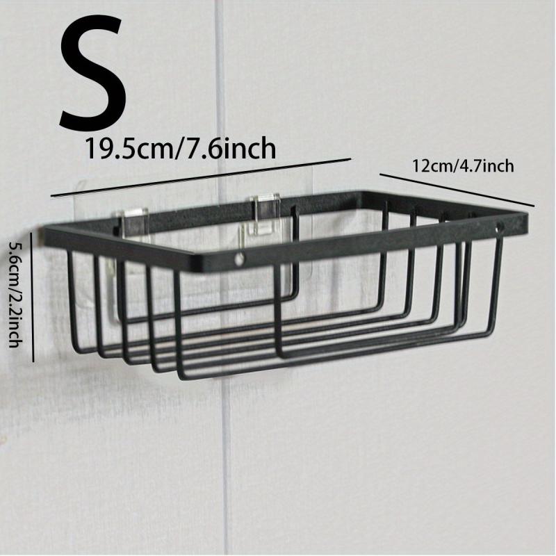 Wall Mounted Bathroom Storage Rack Hanging Shelf Organizer