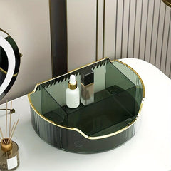 Large Capacity Makeup Storage Organizer for Vanity and Desk