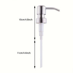 1pc Stainless Steel Soap Pump Lotion Dispenser Replacement Pump