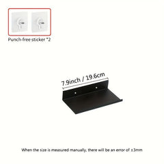 Stylish Floating Shelves for Plants & Artwork - Metal Storage Racks