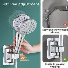 Stainless Steel Shower Bracket Wall Mounted Holder