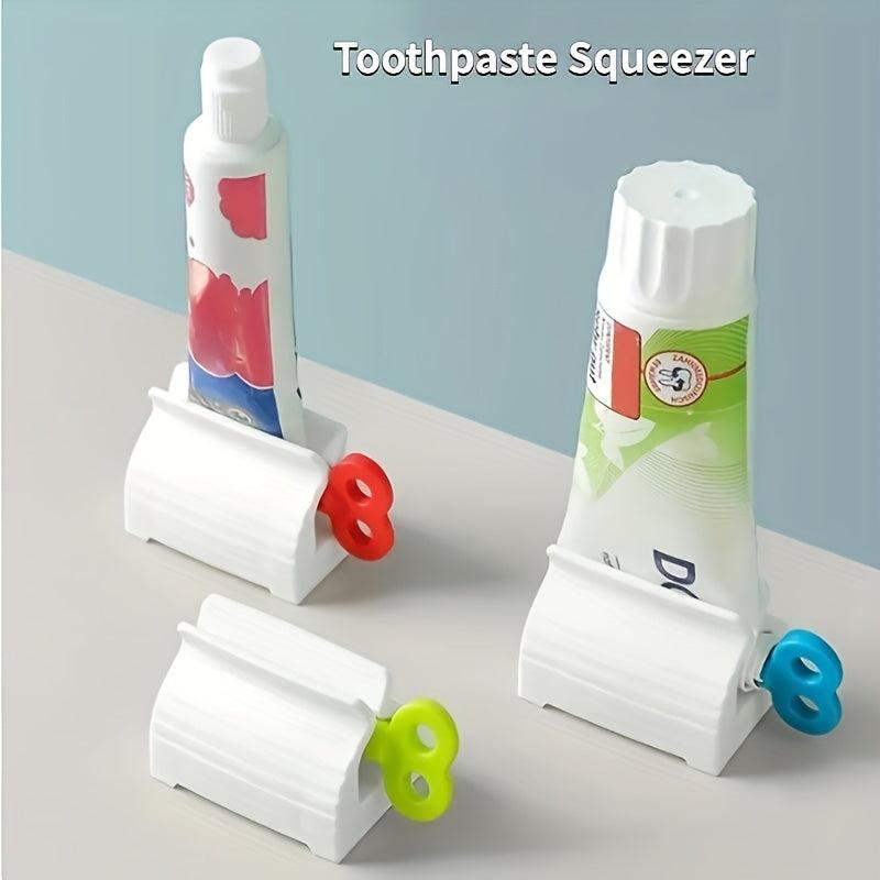 Kids Toothpaste Squeezer Manual Rotating Clip