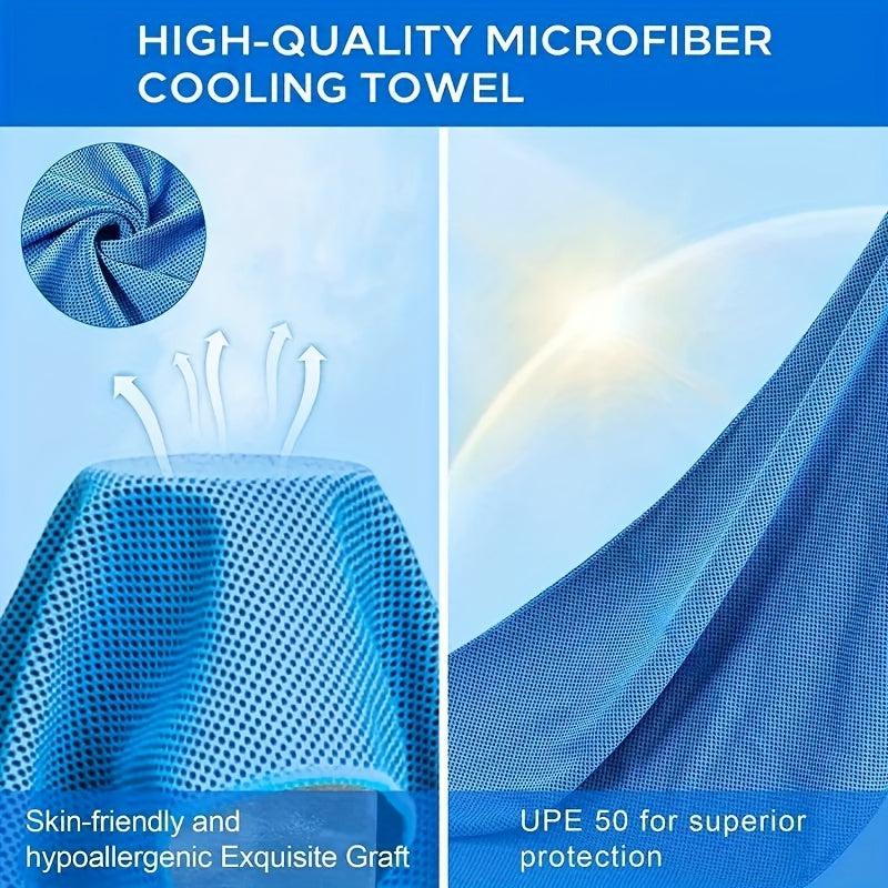 Cooling Towel UV Protection Quick Drying Absorbent Towel for Sport & Outdoor
