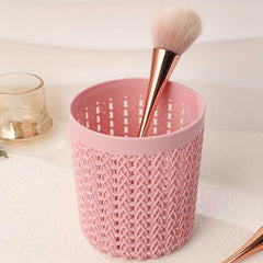 Makeup Brush Storage Bucket - Easy Organization & Access