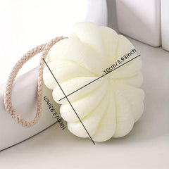 Portable Pumpkin Shape Bath Ball for Girls