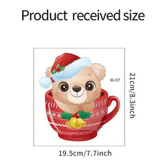 Christmas Toilet Sticker Wall Switch Decoration Decal
