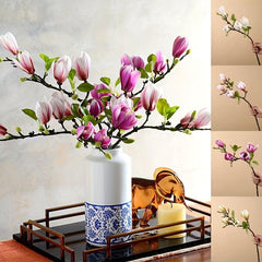 Artificial Magnolia Simulation Flower Living Room Entryway Table Decor