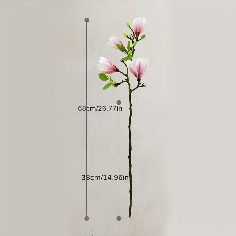 Artificial Magnolia Simulation Flower Living Room Entryway Table Decor