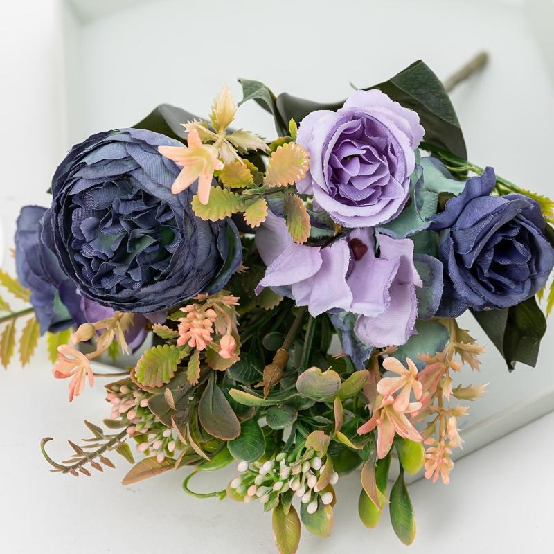 Pearl Rose Flower Bouquet Room Decor Mother's Birthday