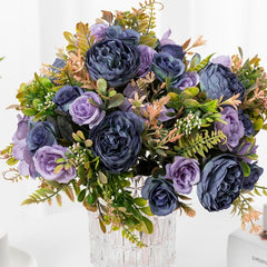 Pearl Rose Flower Bouquet Room Decor Mother's Birthday