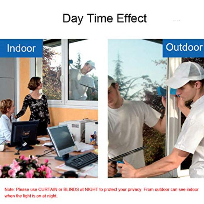 Privacy Window Film Reflective Tint UV Protection Heat Control Wall Stickers