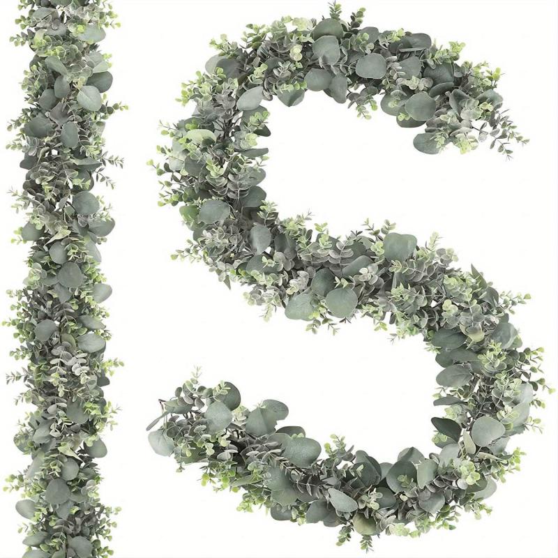 Eucalyptus Rattan Wreath - Ideal for Weddings & Home Decor