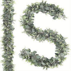Eucalyptus Rattan Wreath - Ideal for Weddings & Home Decor