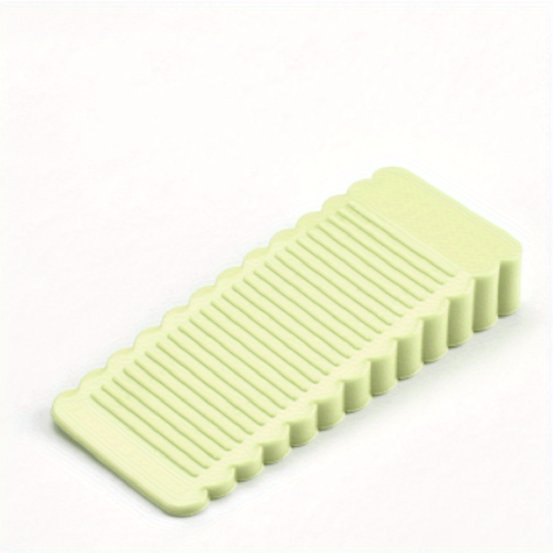 1pc Silicone Door Stopper Shock Absorbent Block Wedge Doorstops